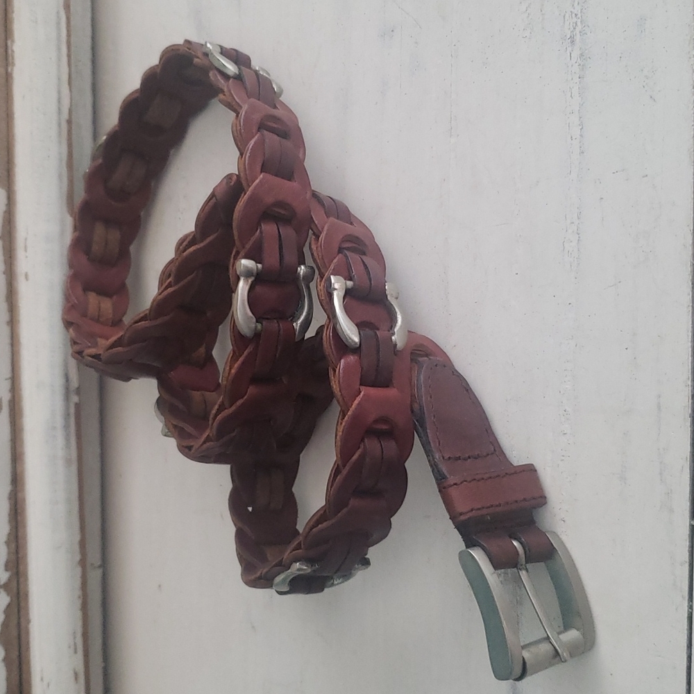 Western Equestrain Belt Leather L